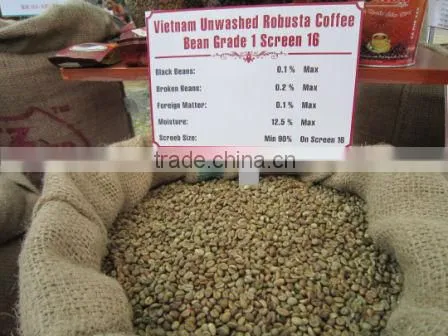 Unwashed VietNam Robusta