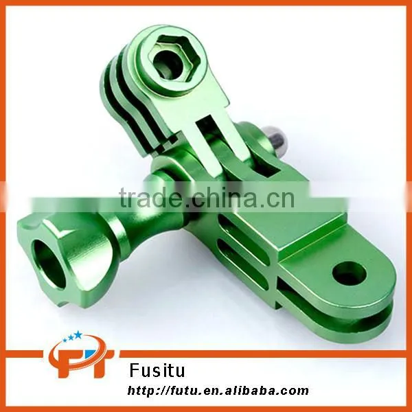 Colorful TMC CNC Aluminum Three-way Pivot Arm Mount Adapter Set for Gopro Hero 2/3/3+ photo-2