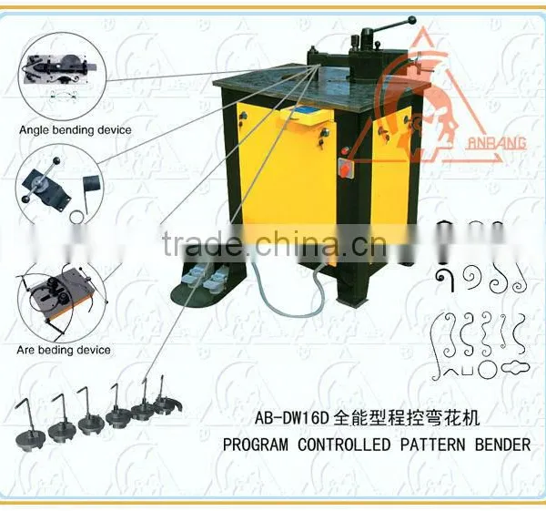 Wrought Iron Machine, Blacksmith Tools,Scrolls Makinging Machine