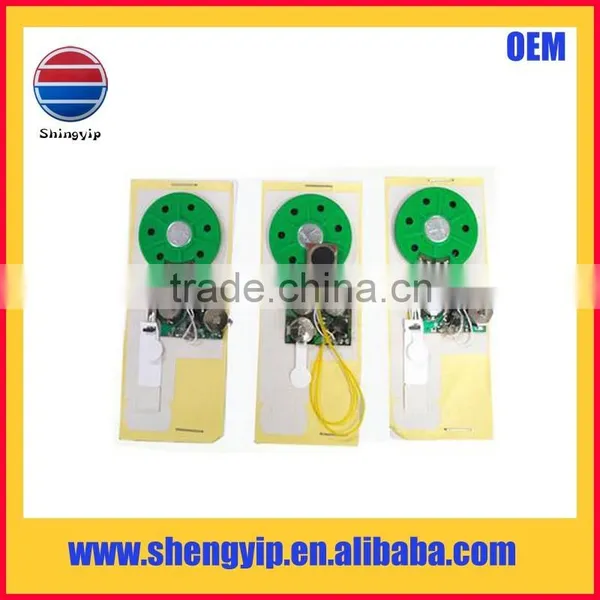Mini Programmable Greeting Card Recordable Sound Module Voice Recordable Module photo-2