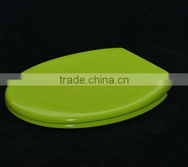 Green Toilet Seat With Soft Close Quick Release Hinge photo-2