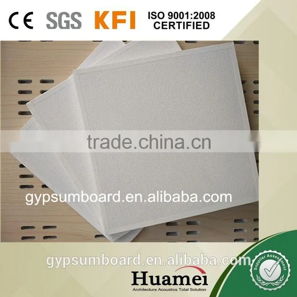 Vinyl Face Gypsum Ceiling Tile photo-2