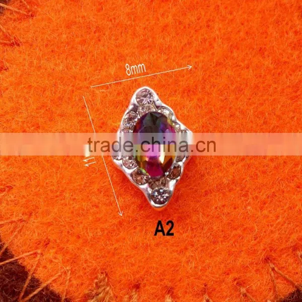 2016 New & Fashion Colorful Nail Art Alloy Rhinestone Decoration New Nail Crystal photo-4