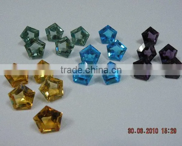 FANCY CUT STONES IN MANY COLORS