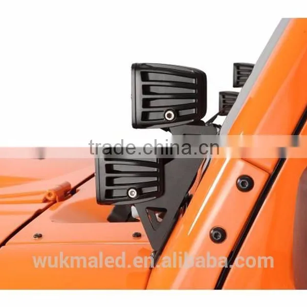 For 2007-2015 Jeep JK Dual Series A-Pillar Mount Kit photo-3
