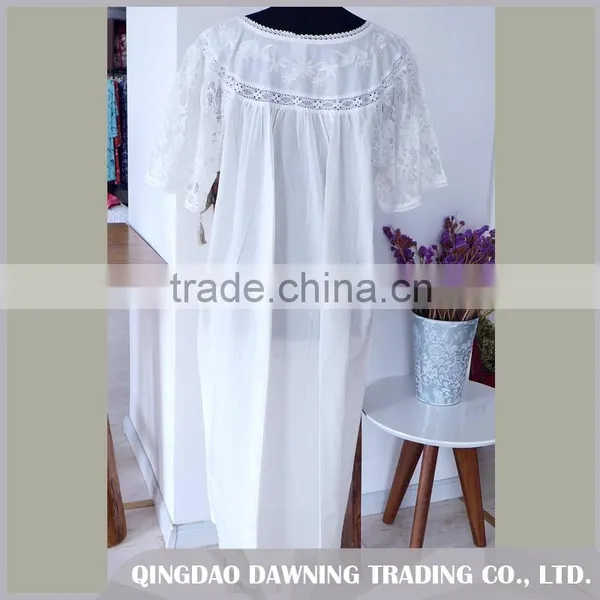 Factory Price Plus Size Women Pajamas Sleepwear Nightgown photo-2