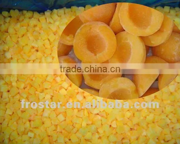IQF Yellow Peach Dice and Half