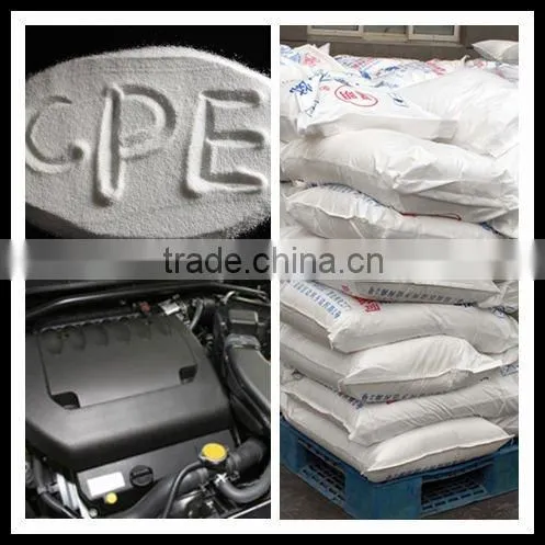 Chlorinated Polyethylene (CPE135A) for Flame Retardant Additives in ABS Compound