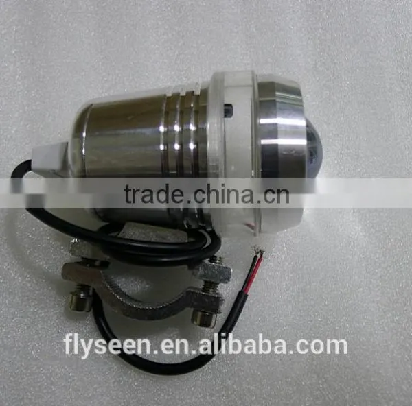 12V Black 30W U2 LED Laser Gun Day Waterproof Spot Light Motorcycle Driving Front Headlight Quality Choice photo-2