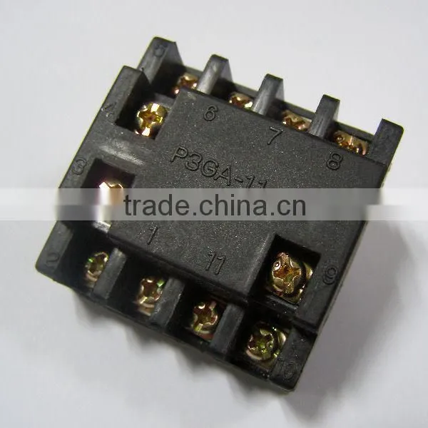 8/11 Pin Screw Mouting Relay Socket photo-2