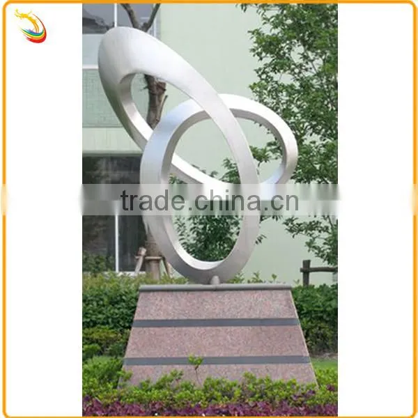 Mirror Polished 316 Urban Abstract Stainless Steel Sculpture
