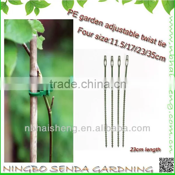 PE Green Color Adjustable Tee Tie