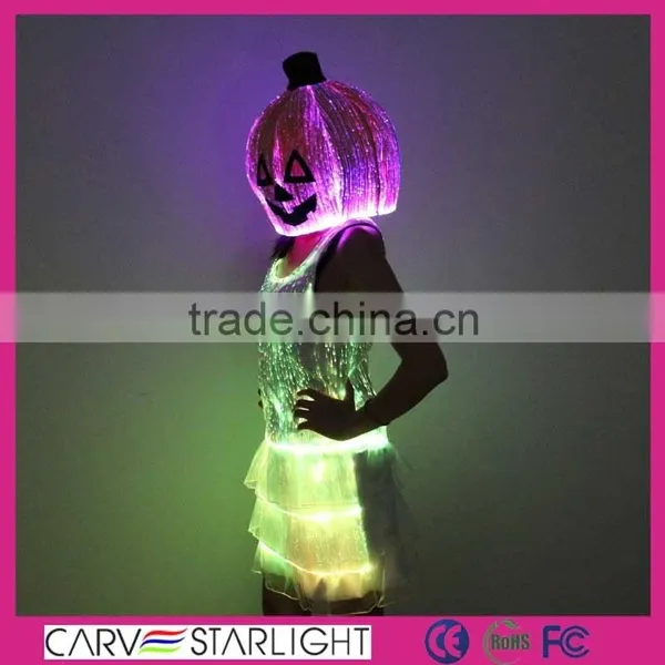 Light up Pumpkin Halloween Hat Luminous Halloween Hat Pumpkin Hat photo-3