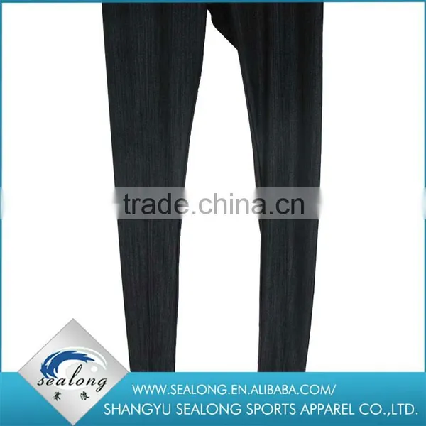 2016 New Arrival Shaoxing Wholesale Hot Sell Body Wearing Knitting Woman Jeans Leggings for Ladies Quality Choice photo-2
