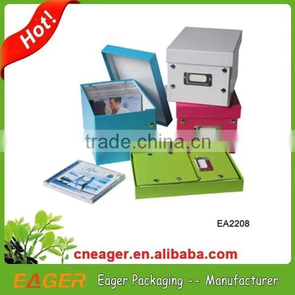 Custom Logo and Design Cardboard Box With Handle photo-3