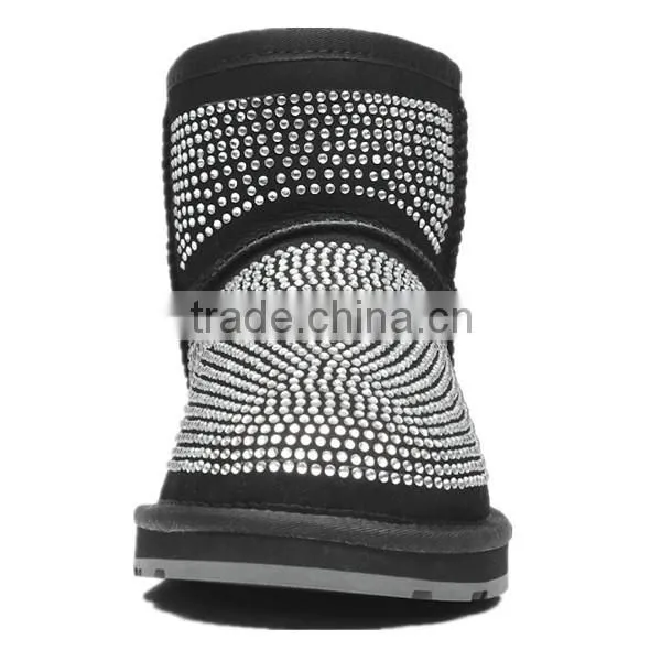 2015 New Design Sexy Women Half Snow Boots photo-5