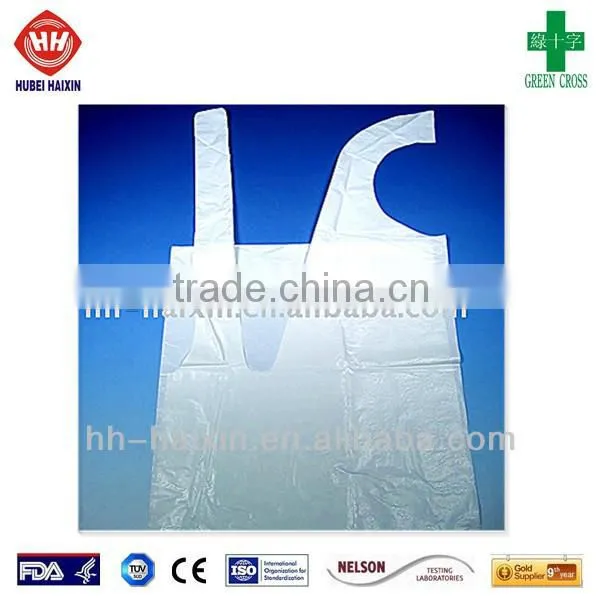 Disposable Poly Apron For Kitchen Use
