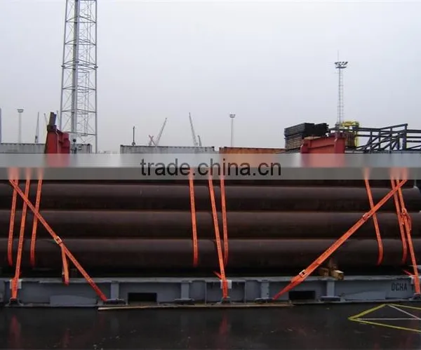 8T Steel Pipe Binding Strap, Container Woven Polyester Strap for Steel Equipments and Pallets photo-5