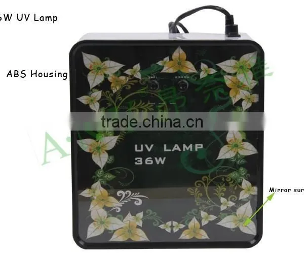 Professional Salon Nail Beauty Design Using 36W LED UV Lamp for Drying UV Glue photo-3