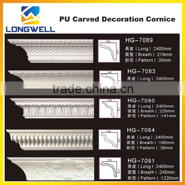 Polyurethane Architectural Mouldings