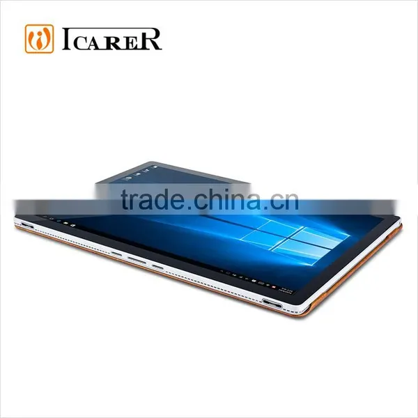 ICARER Genuine Leather Case for Microsoft Surface Book Detachable Flip Cover With Stand Function photo-5