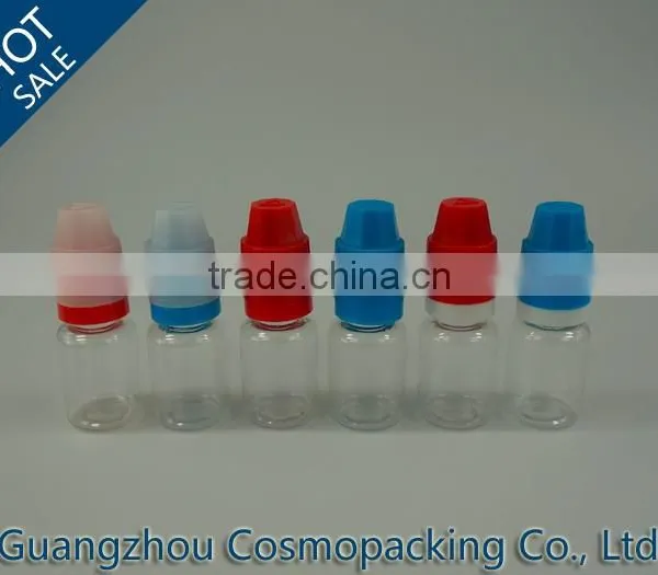 Wholesale 10ml 20ml 30ml Pet Plastic Bottle Empty e Cig Liquid Smoke Oil Bottle With Child and Tamper Evident Cap photo-2