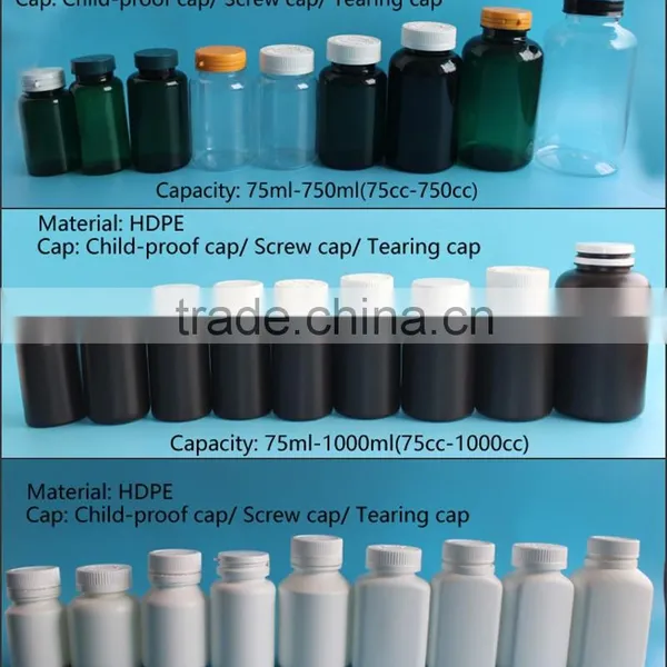 75cc 100cc 125cc 150cc 175cc 225cc 500cc 750cc Diet Supplement Bottle photo-2