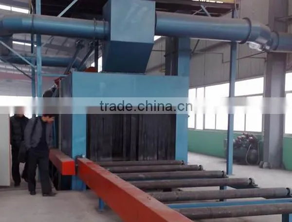 Roller Conveyor H Beam Shot Blast Cleaning Machines photo-6