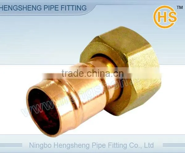 Copper Straight Tap Connector F x FI European Standard