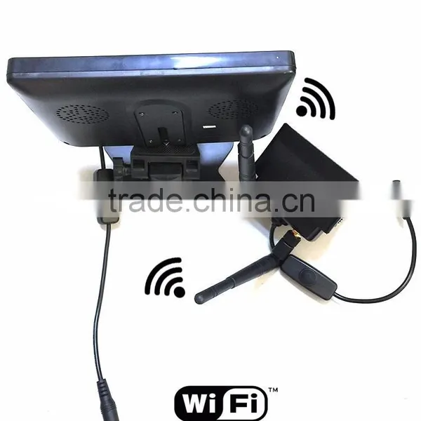 Cheap Price Bus Truck 7" LCD Rear View Monitor+wifi Wireless Night Vision Reverse Backup Camera photo-5