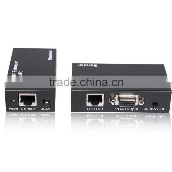 Hot Sale Converter VGA Extender VGA Iinput UTP Output Over Single Cat5e/6 Cable up to 100m