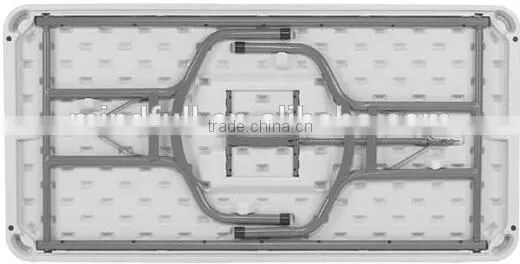 Wholesale High Quality HDPE Panel Camping Plastic Folding Table photo-5