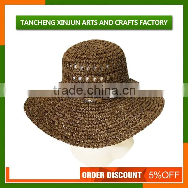 Custom 2016 Beach Straw Hat Natural Straw Hat photo-5