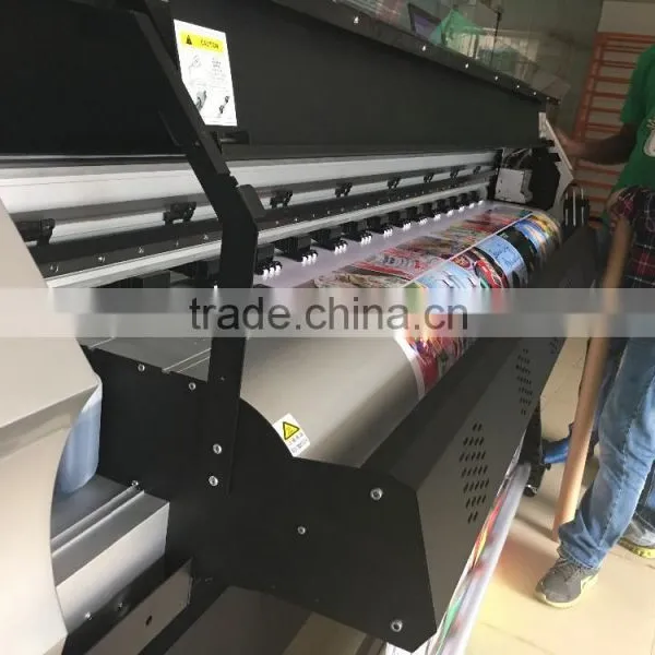 6 FEET 1.8meter Eco Inkjet Solvent Printer With DX7 Head Made in China Guangzhou Supply photo-3