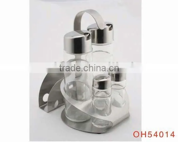 Stainless Steel Salt and Pepper Shaker Set