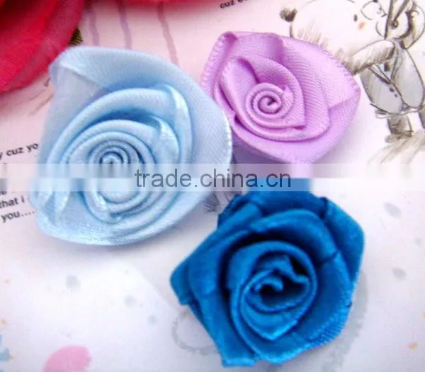 2015 Hot Sale Wholesale Mini Satin Ribbon Roses photo-4