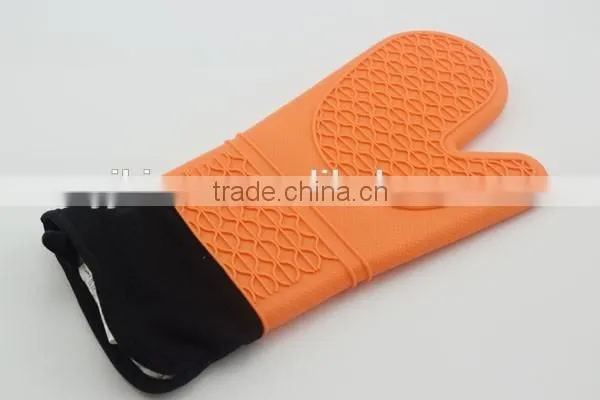 FDA Kitchen Waterproof Thick BBQ Silicone Glove photo-2