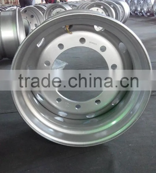 Truck Tubeless Steel Wheel 22.5*11.75 With High Quality and Good Price photo-6