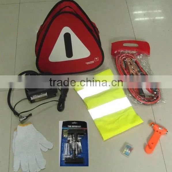 auto emergency tools kit/booster cables kit/auto accessories