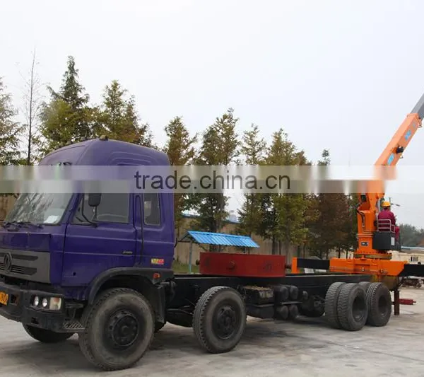 20 Ton at Truck Mounted Crane 500 Kn.m Crane Truck Model No SQ20S5 New Condtion 20 Ton Truck Crane Made in China photo-2