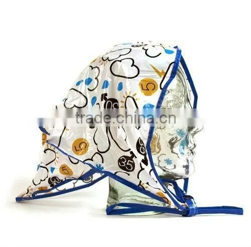 Fashion Plastic Rain Bonnet/folding Rain Hat photo-4