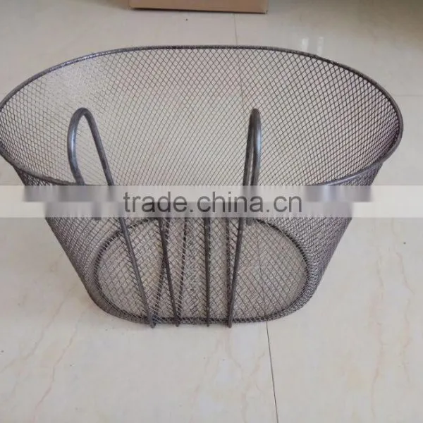high quality front & rear wire metal bicycle cheap basket for bike rack bags bicycle accessories