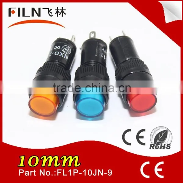 2015 Waterproof Plastic 10mm 230v Led Neon Green Lantern Led Lamp 2015 New Waterproof 8mm Metal Signal Led Tube 24 Volt Led Ind photo-4