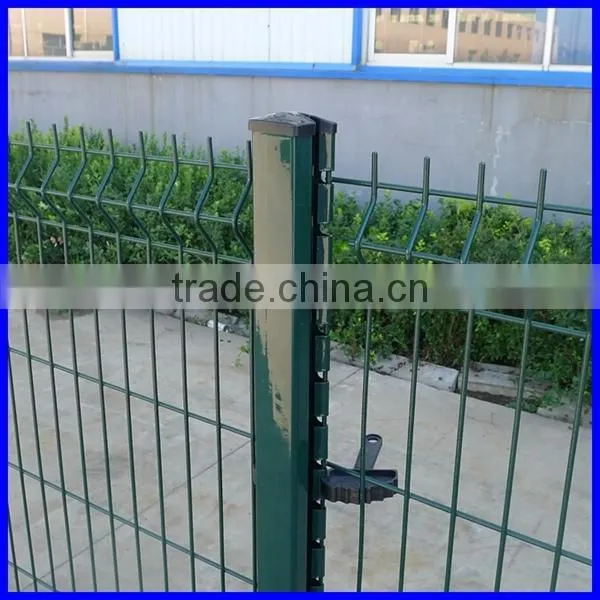Polyester Coated/hot Dip Galvanized Curvy Welded Fence for Public Places and Buildings for Roads photo-6