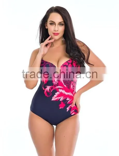 2016 New Sublimation Printed Plus Size Swimwear photo-4