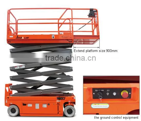11m 12m Full Electric Sicssor Elevated Work Platform photo-2