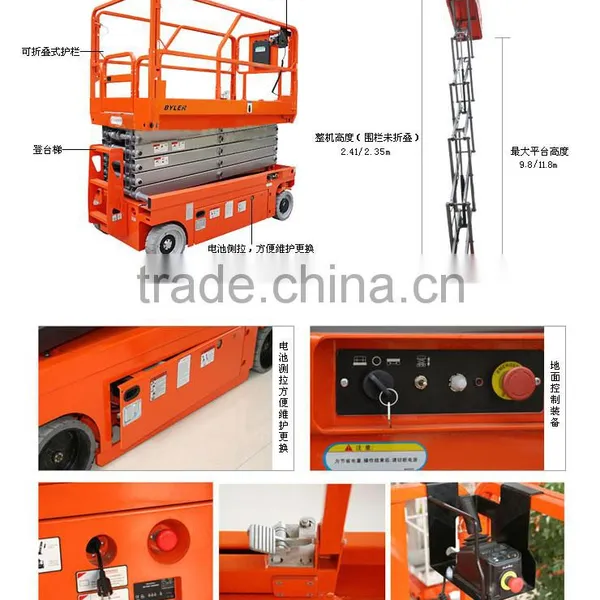 German Tech Good Quality Hot Sale BCY08 Scissor Lifter Platform photo-6