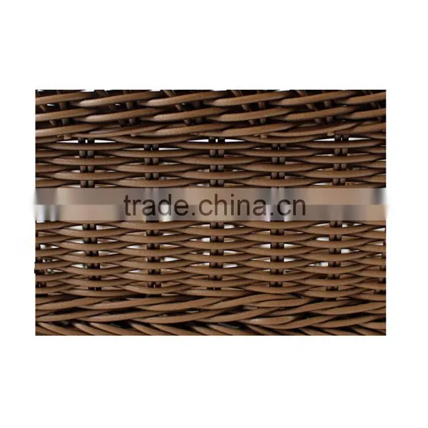 S&D Round Black Plastic Kitchen Storage Basket photo-4