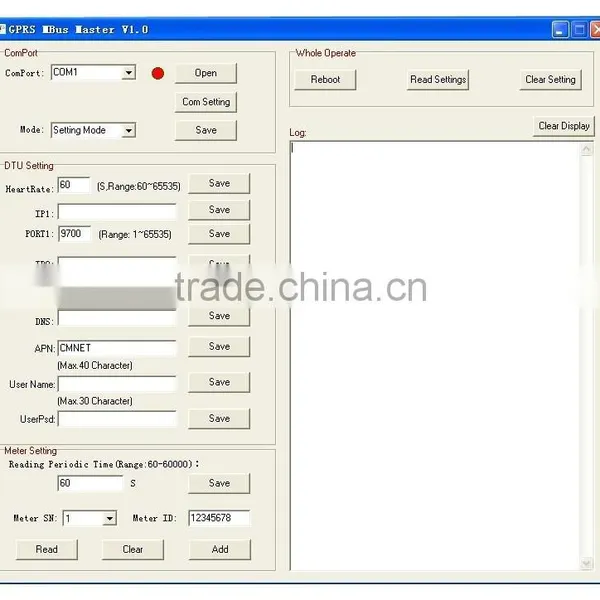 GPRS M-Bus Master for Transferring Data From Device to Internet, and Transferring Data From Internet(Monitoring Center photo-5