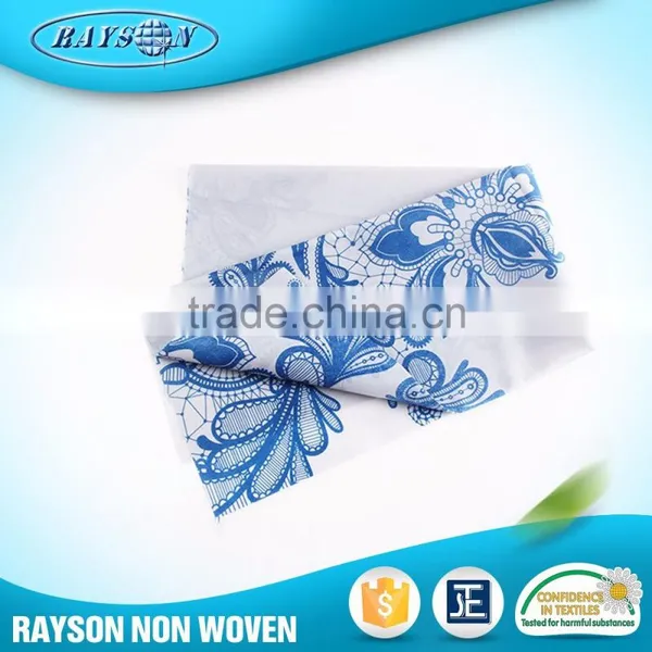 Cheap Spun Bonded Non Woven Print Disposable Tablecloth photo-3
